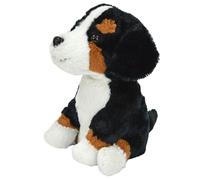 Kögler Bouvier Bernois Rocky, 19,5 cm, Figurine en Peluche Interactive, Babille et Bouge, 75993, Multicolore
