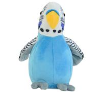 Kögler 75674 - Perruche Caruso Labertier en Peluche avec Fonction de Reproduction, babillage et Bouge avec Batterie