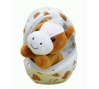 Kögler Lotti 75766 Mini Poney en Peluche dans Un œuf, Environ 13 cm, Petite Peluche à câliner et à Aimer, Petit Cadeau pour Les Enfants, garçons et Filles