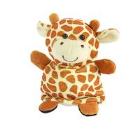 Kögler-26911 Wendeplüschtier Swappies-Adorable Panda et Girafe-2 Peluches en Un-Environ 15 cm en Polyester Doux et Lavable, pour Les garçons et Les Filles, 10127711, coloré