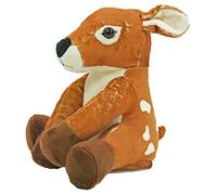 Kögler Winfried 75994-Labertier Chevreuil Flöckchen, 18 cm env, Peluche avec Fonction de Reproduction, babille et Bouge, 75994