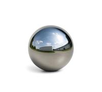 Köhko Boule décorative Poli en Acier Inoxydable 4-100 cm Balle Flottante pour Jardin ou étang ø 28 cm