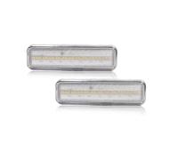KOEHXJ Clignotants Auto Pour Dodge Pour Challenger Pour D150 Pour D250 Pour D350 Pour Camion 1981 1982-1993 Feux Position Latéraux Avant Clignotants(Clear Lens Amber)