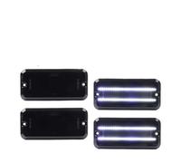 KOEHXJ Clignotants Auto Pour Pour G10 Pour G20 Pour G30 Pour P20 1985 1986-1995 Feux Position Latéraux Avant Et Arrière Clignotants Avec LED(4x Smoked Lens)