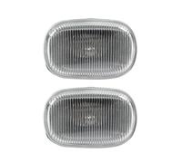 KOEHXJ Clignotants Auto Pour Toyota Pour Hilux Pour Vigo 2005 2006 2007 2008 2009 2010 2011 2012 Clignotant Voiture Feux Position Latéraux Accessoires(2Pcs Clear)