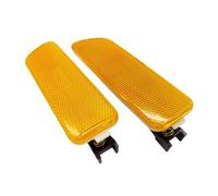 KOEHXJ Clignotants Auto Pour VW Pour Golf 4 Pour Jetta Pour MK4 1999-2005 1 Paire Clignotant Lene Feux Position Latéraux Clignotants Indicateurs Lampe(Yellow)