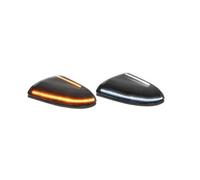 KOEHXJ clignotants latéraux à LED dynamiques Clignotant Rétroviseur Latéral LED 2 Pièces Pour Dodge Pour Ram 1500 2500 3500 2009 2010 2011 2012 2013 2014 2015 2016 2017 2018(2Piece Smoked Lens)