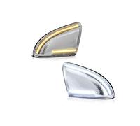 KOEHXJ clignotants latéraux à LED dynamiques Clignotant Rétroviseur Latéral LED 2 Pièces Pour Dodge Pour Ram 1500 2500 3500 2009 2010 2011 2012 2013 2014 2015 2016 2017 2018(2Piece Clear Lens)