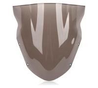 KOEHXJ Extension Pare-Brise Moto pour Kawasaki pour Ninja 650 pour ER6F 2009 2010 2011 Accessoire De Moto Pare-Brise À Double Bulle Déflecteur Vent pour Moto(Smoke)