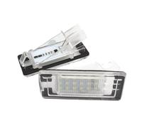 KOEHXJ Feu Éclaireur Plaque Minéralogique Lampe Pour Dacia Pour Duster 2010 2011 2012 2013 2014-2025 1 Paire Lumière Plaque D'immatriculation LED Lampe Remplacement Voiture