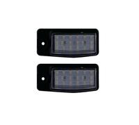 KOEHXJ Feu Éclaireur Plaque Minéralogique Lampe Pour Nissan Pour Pathfinder Pour Murano Pour Maxima Pour Altima Pour NV1500 2x LED Plaque D'immatriculation Lumière Licence Blanc