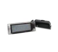 KOEHXJ Feu Éclaireur Plaque Minéralogique Lampe Pour Pour Corvette Pour Camaro Pour Traverse Pour Equinox 2 Pièces Lampe D'éclairage Plaque D'immatriculation LED
