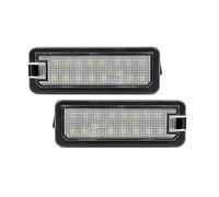 KOEHXJ Feu Éclaireur Plaque Minéralogique Lampe Pour Seat Pour Leon 2013 2014 2015 2016 Pour Toledo 2013-UP LED Lampe De Plaque D'immatriculation Lumière Blanche
