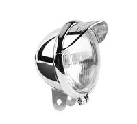 KOEHXJ Projecteur Spot Portée Moto Phare Moto Phare Faisceau Haut Et Bas Vintage Pour Softail Pour Dyna Pour Cruiser Pour Bobber Pour Chopper Pour Moto Sportster LED Phare