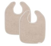 Koeka 2 Pièces Bavoir Bébé - Lot De 2 Bavoirs Grandes - Dijon - Coton Biologique -tissu Coton Éponge - Résistante Aux Boucles -