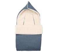 Koeka Chancelière Bébé - Pour Siège Auto - Chancelière D'hiver - Tissue En Peluche - Avec Capuche - Oslo - Tissu Coton - Lavable -