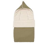 Koeka Chancelière Bébé - Pour Siège Auto - Chancelière D'hiver - Tissue En Peluche - Avec Capuche - Oslo - Tissu Coton - Lavable -