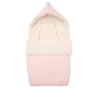 Koeka Chancelière Bébé - Pour Siège Auto - Chancelière D'hiver - Tissue En Peluche - Avec Capuche - Oslo - Tissu Coton - Lavable -