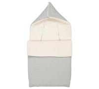 Koeka Chancelière Bébé - Pour Siège Auto - Chancelière D'hiver - Tissue En Peluche - Avec Capuche - Oslo - Tissu Coton - Lavable -