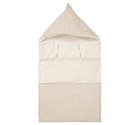 Koeka Chancelière Bébé - Pour Siège Auto - Chancelière D'hiver - Tissue En Peluche - Avec Capuche - Oslo - Tissu Coton - Lavable -