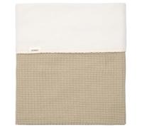 Koeka Couverture Pour Lit Berceau - Doublure Toison En Coton - Pour Fille Et Garçon - Malaga - Coton - Mini Gaufre - Vert 100X75