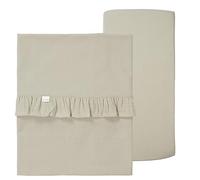 Koeka Ensemble De Draps De Lit Et De Draps-Housses - Pour Garçons Et Filles - Faro - Mousseline Coton - Vert - Tu