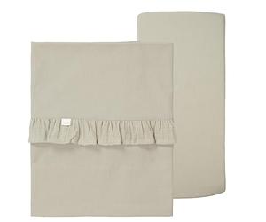 Koeka Ensemble De Draps De Lit Et De Draps-Housses - Pour Garçons Et Filles - Faro - Mousseline Coton - Vert - Tu