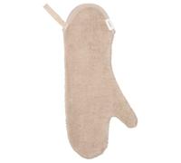 Koeka Gant De Douche - Pour Bébé - Pour Garçons Et Filles - Dijon - Coton Biologique -Tissu Coton Éponge - Résistante Aux Boucles - Taupe - Tu