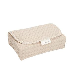 Koeka Housse De Lingettes Humides - Pochette Lingettes Bébé - Distributeur Rechargeable De Lingettes Humides - Antwerp - Tissu Coton -