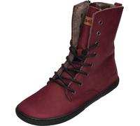 KOEL Chaussures barefoot pour femmes en Laine FARO - bordo, taille:38 EU