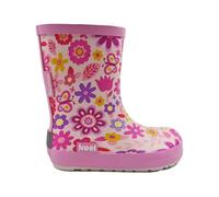 Koel - Kid's Wellie Bare Multi - Chaussures minimalistes - EU 26 - fuchsia flowers