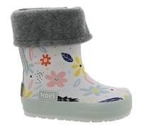 Koel - Kid's Wellie Print + Sock - Bottes en caoutchouc - EU 24 - white flowers