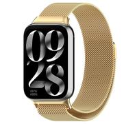 Koelaa Bracelet Métal Compatible avec Xiaomi Smart Band 9 Pro/8 Pro - Bracelet de Montre Magnétique en Acier Inoxydable Ajustable Compatible avec Redmi Watch 6/5/4 - Or