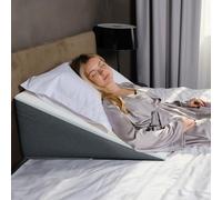 Kölbs Oreiller cale pour lit K,LB | Housse Jacquard Chic | Oreiller cale pour Le Sommeil et Le Reflux Acide, brûlures d'estomac, RGO