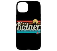 Kölner Cologne Lettrage Rétro Vintage Surfeur Sunset Köln Coque pour iPhone 15 Plus