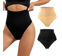 KOEMCY Culotte Gainante Ventre Plat Taille Haute Shorty Gainant Amincissante Shapewear Ultra Gainante Panty Sculptant Invisible Sousvêtement Modelant Effet Minceur