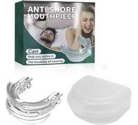KOEMCY Gouttiere Dentaire Bruxisme,Protege Dent Bruxisme Nuit,Gouttiere pour Dent Sans BPA,Dispositifs Anti-Ronflement Apnee Du Sommeil, TMJ, Thermoformable,Mouth Guard for Grinding Teeth Clenchingg