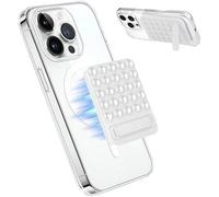 KOEMCY Support Téléphone Portable Ventouse Silicone Adhésif Amovible Ajustable Pliable Compatible Smartphones Universel