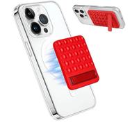 KOEMCY Support Téléphone Portable Ventouse Silicone Adhésif Amovible Ajustable Pliable Compatible Smartphones Universel
