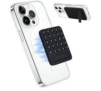 KOEMCY Support Téléphone Portable Ventouse Silicone Adhésif Amovible Ajustable Pliable Compatible Smartphones Universel
