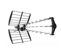 KÖNIG Antenne rateau UHF TV extérieure 15.5dB DVB-T/T2 Filtre LTE sur toit maison