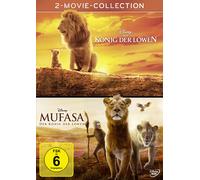 Le Roi Lion + Mufasa (Live Action) – Disney – 2 DVD
