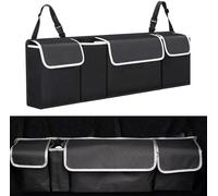 König Design Organiseur de coffre Housse de rangement Noir 65 L Polyester