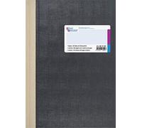König & Ebhardt König & Ebhardt 8614424 Livre de comptes/Livre de colonnes (A4, avec tête fixe, 1 colonne, 32 lignes, 80 g/m², 192 feuilles reliées par fils, avec numéro de page)