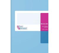 KÖNIG & EBHARDT Livre de comptes DIN A6 quadrillé 32 feuilles