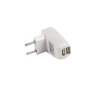 König IPD-POWER40 - Adaptateur secteur - 5 Watt - 500 mA - 2 connecteurs de sortie (USB) - pour Apple iPod (4G, 5G); iPod classic; iPod mini; iPod shuffle (1G, 2G, 3G, 4G)
