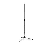 König & Meyer 20130 Pied de micro droit - Supports pour microphone (Pied de micro droit, Base trépied, Chrome, Acier, 3/8", 90 cm)
