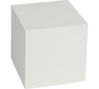 König und Ebhardt 8655630 Bloc de feuillets autocollants pour prise de notes Papier recyclé certifié Blauer Engel 80 g/m² 85 x 85 x 85 mm Env. 650 feuillets Gris