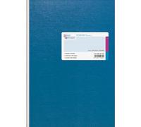 König und Ebhardt König & Ebhardt 8614572 Carnet de travail 2 colonnes Bleu Format A4