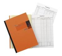 König Und Ebhardt König & Ebhardt Livre De Comptabilité/Livre De Caisse A4, Reliure Sans Couture, Feuilles Avec Double, 2 X 50 Feui